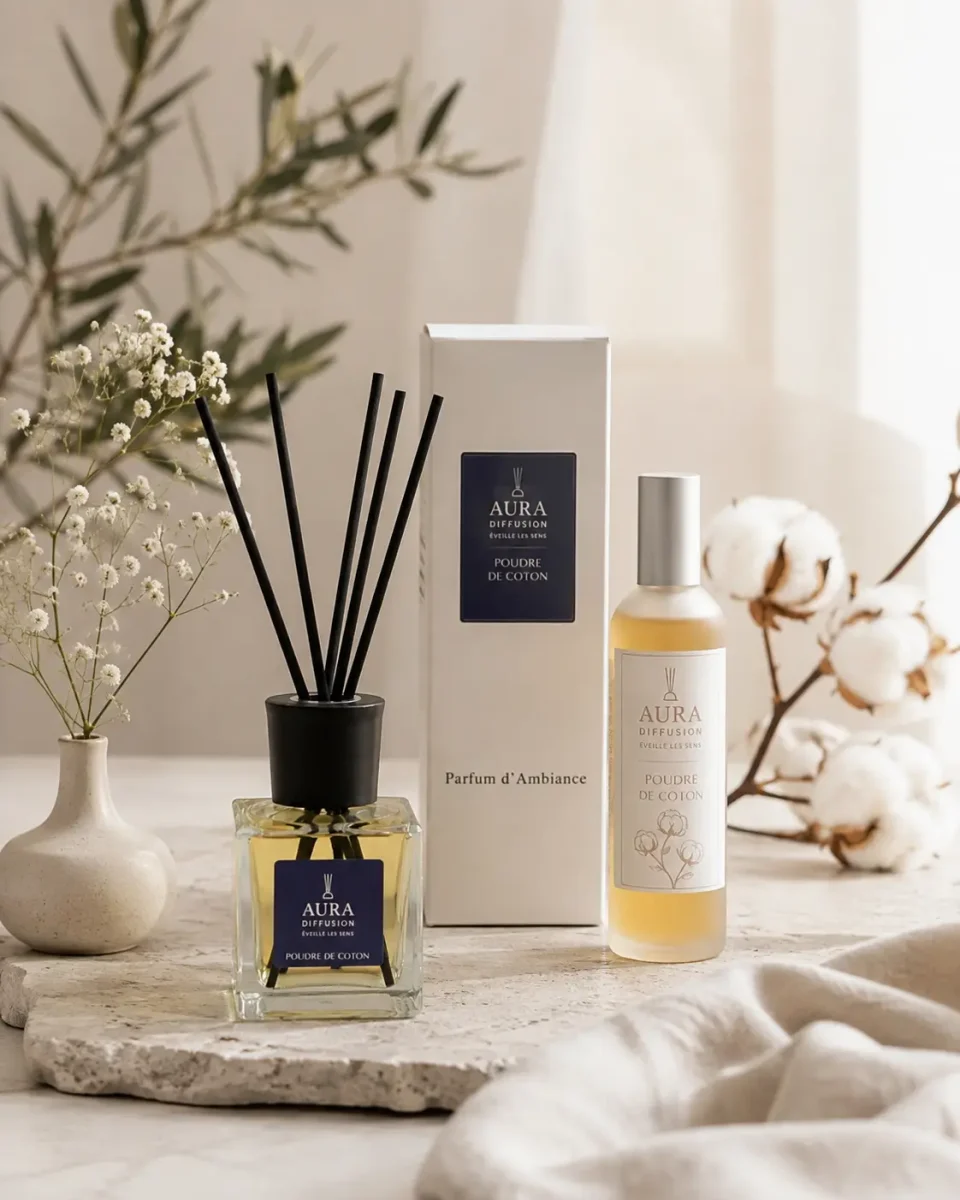 parfum interieur aura diffusion