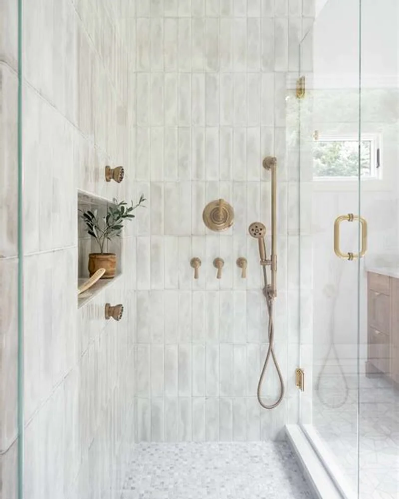 agrandir salle de bain douche italienne
