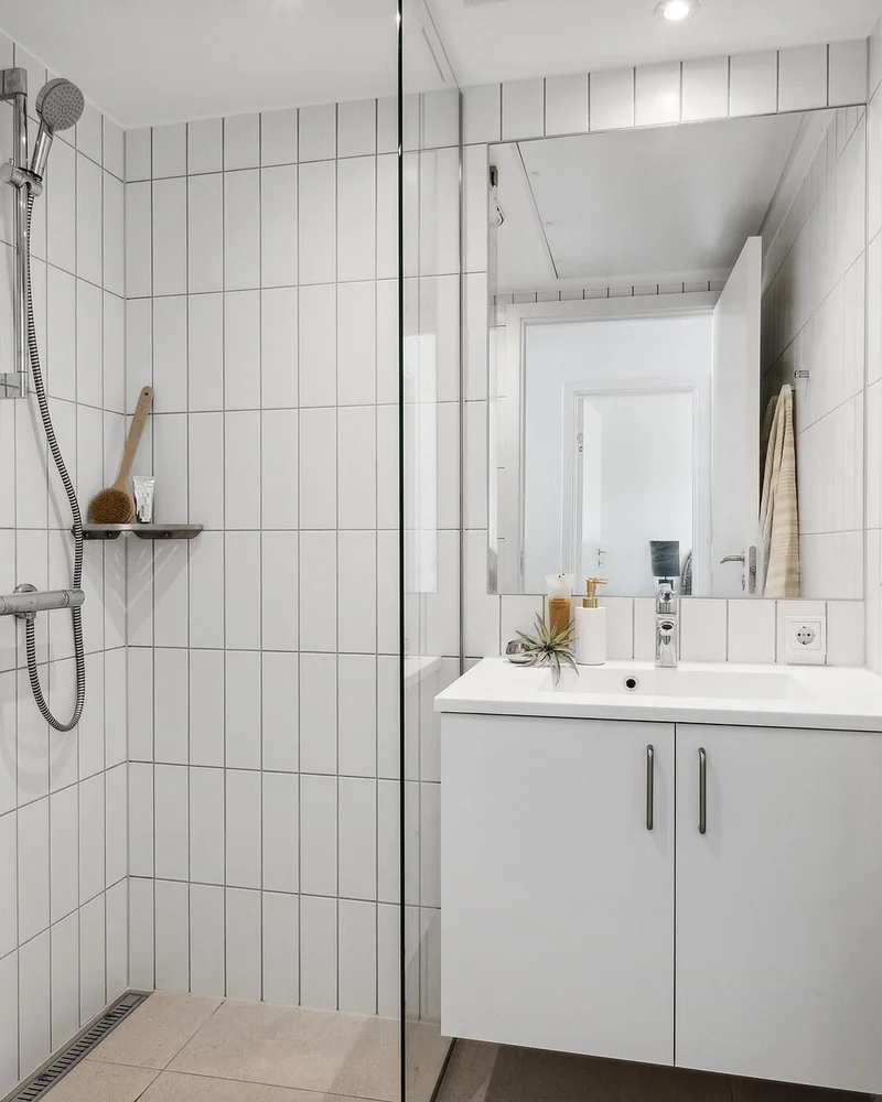 agrandir salle de bain rangement discret