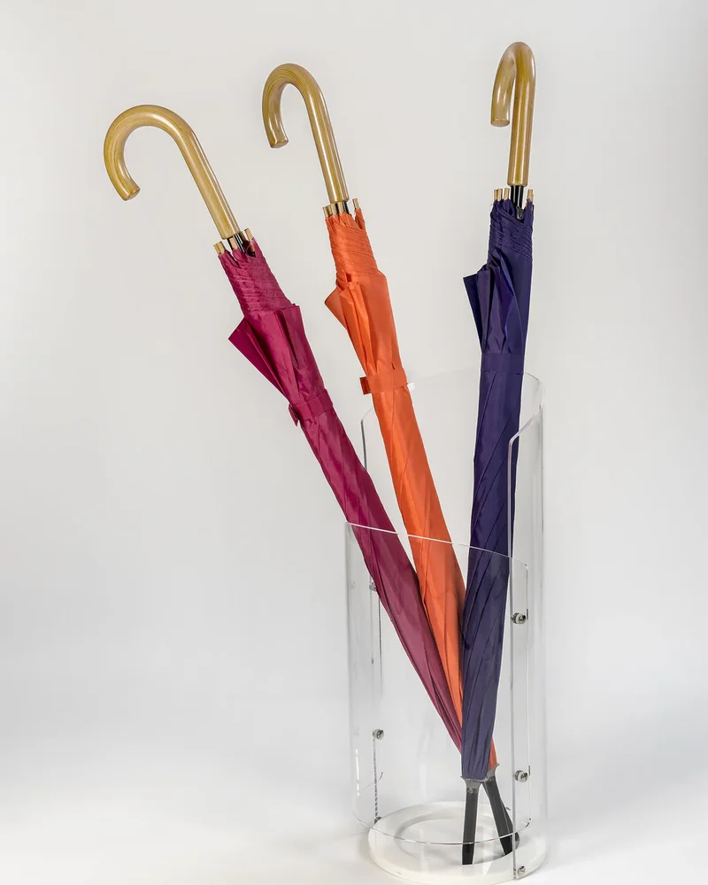 porte parapluie design transparent