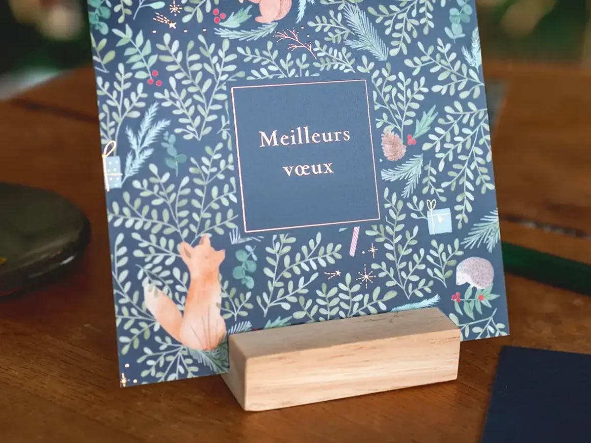 carte voeux rosemood