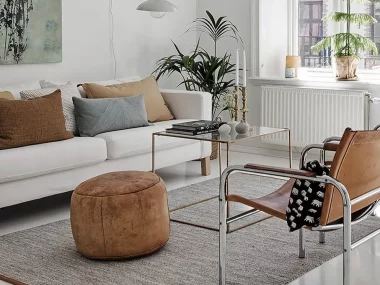deco appartement blanc papier peint