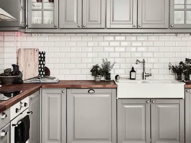 deco appartement chic gris