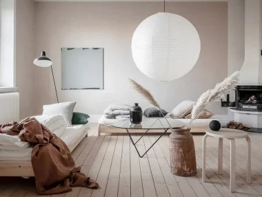 deco appartement zen japandi scandinave beige