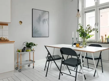 deco appartement moderne gris blanc