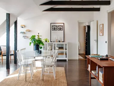 deco appartement vintage scandinave