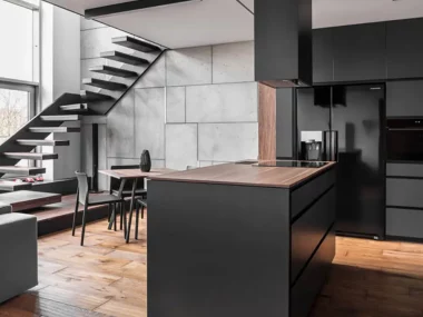 deco loft moderne noir