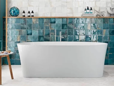 deco salle de bain carrelage zellige
