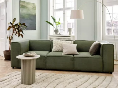 deco salon vert