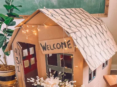 fabriquer cabane enfant diy