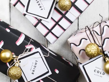 fabriquer paquet cadeau noel diy