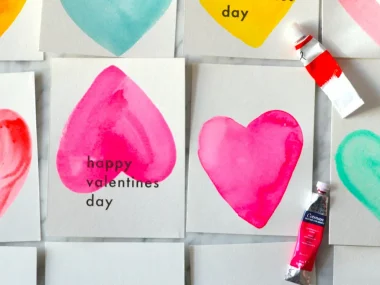 saint valentin enfant diy
