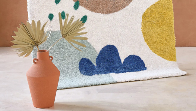 tapis colore
