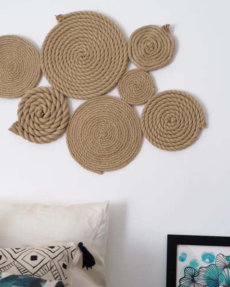 deco murale diy corde
