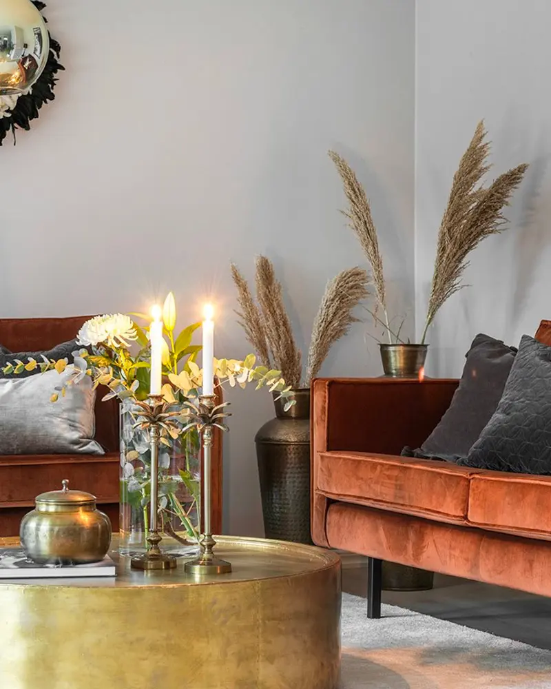 deco salon velours chic