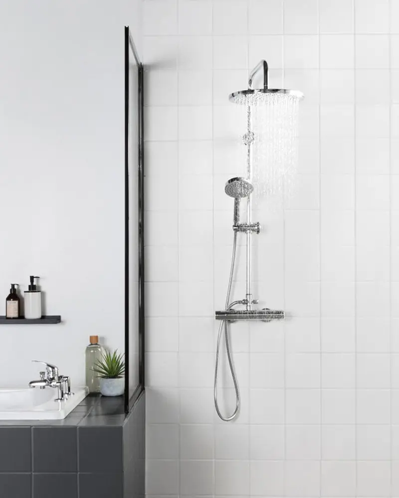 peinture blanche carrelage salle de bain