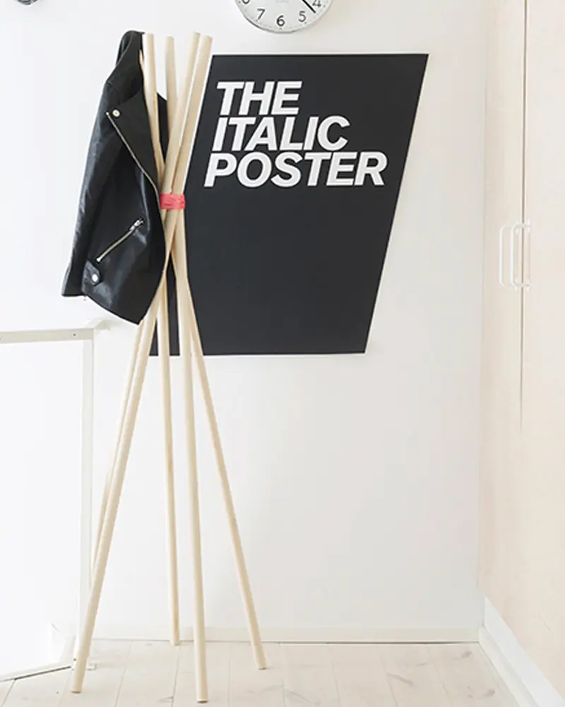 porte manteau moderne diy