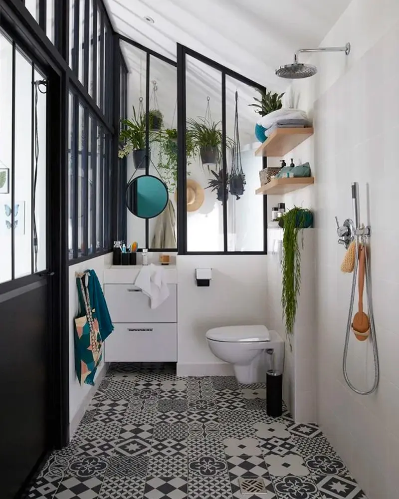 verriere deco petite salle de bain