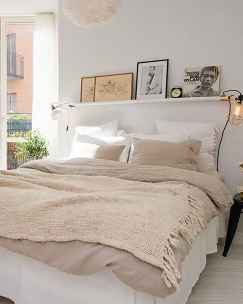 deco chambre beige cocooning