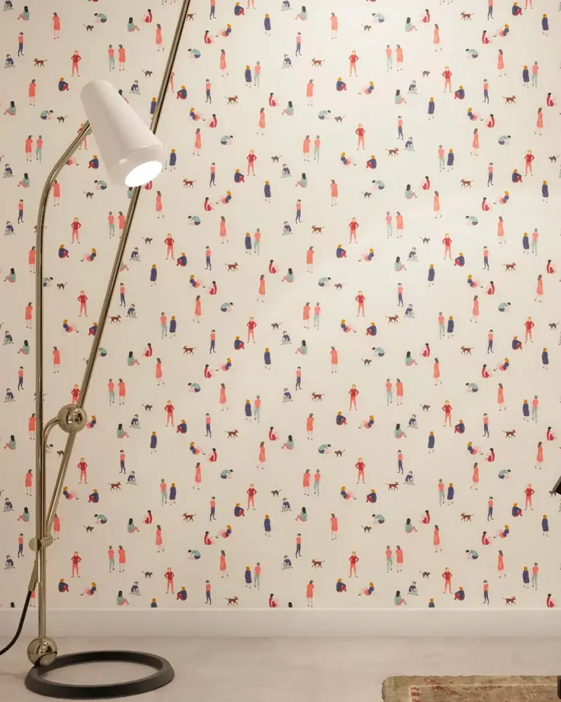 papier peint promenade