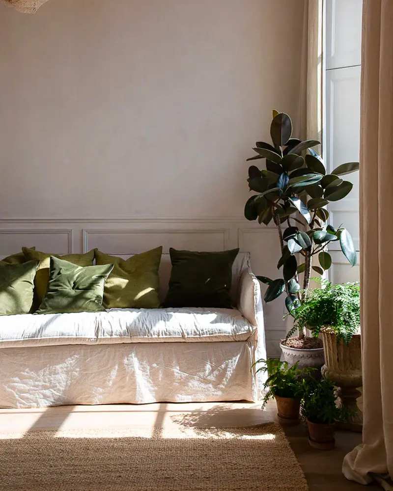 deco salon nature chic