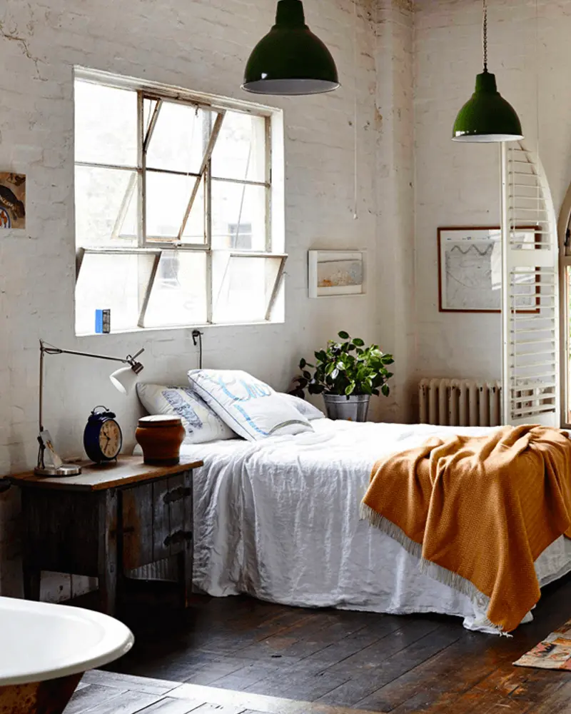 deco chambre industrielle