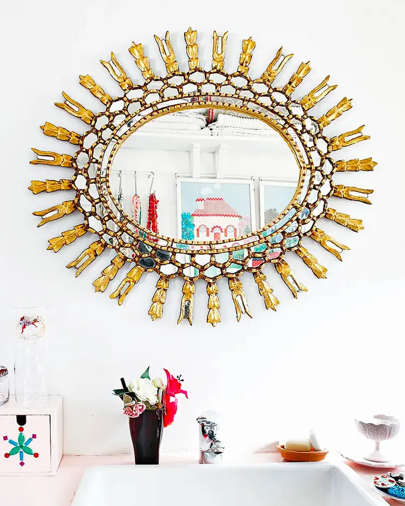 deco maison boheme rouge