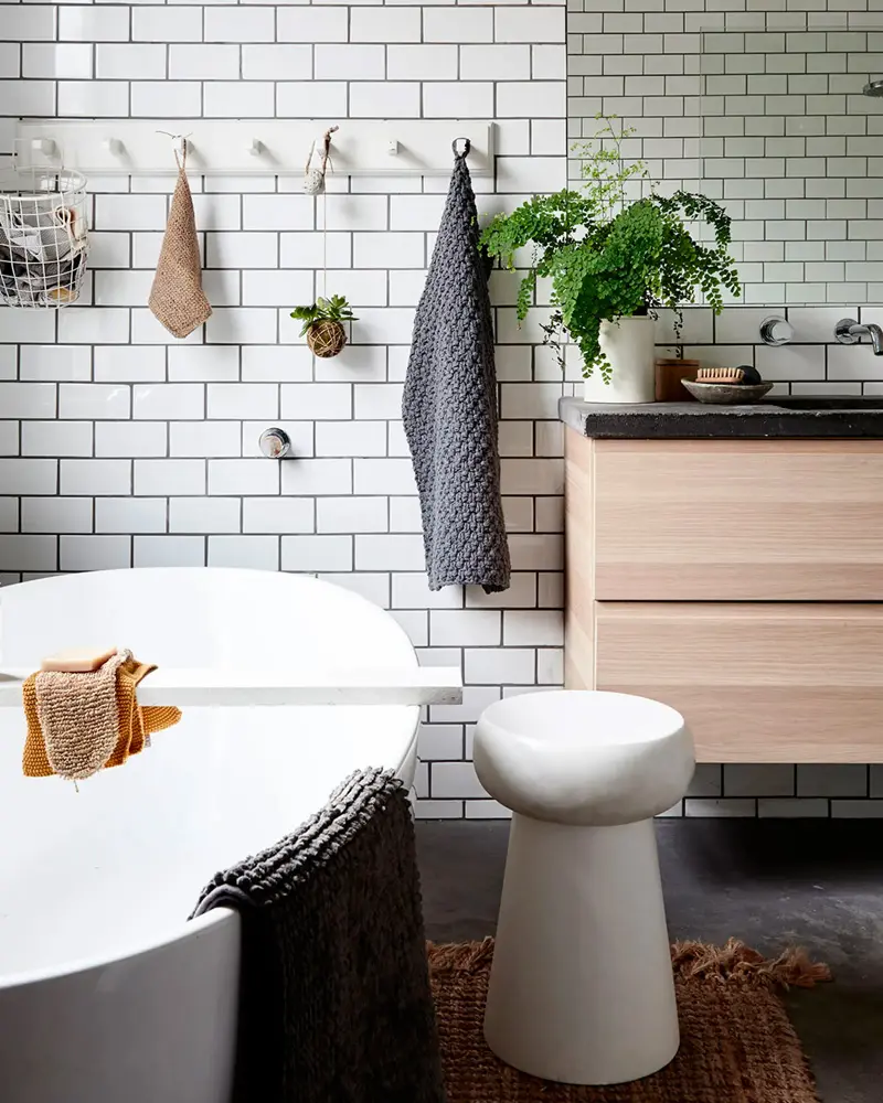 deco maison campagne recup salle de bain