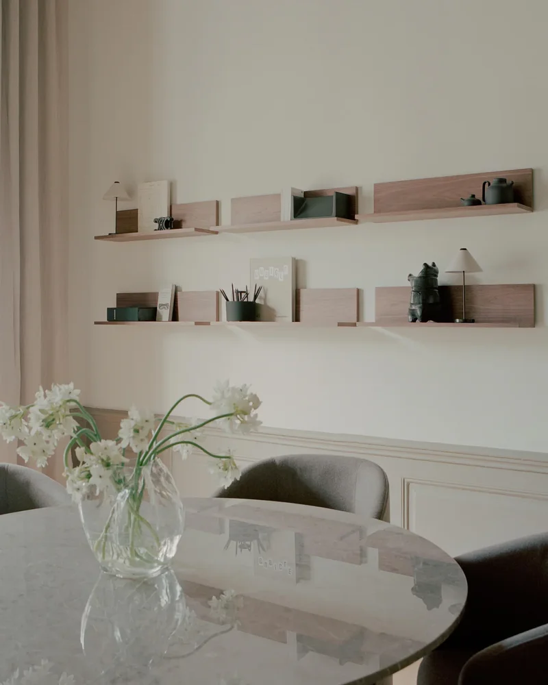 Étagère murale minimaliste en bois Westwing