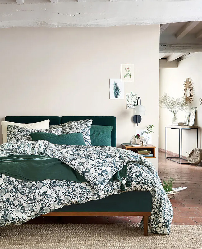 housse de couette vegetale soldes