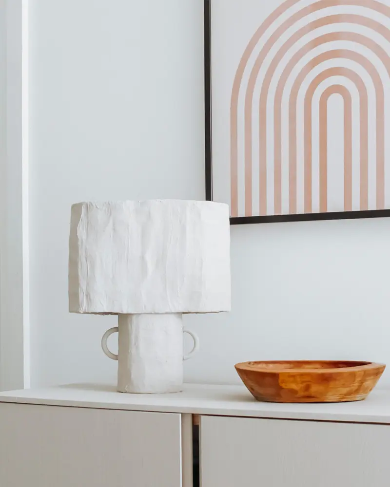 lampe diy Ikea Hack plâtre