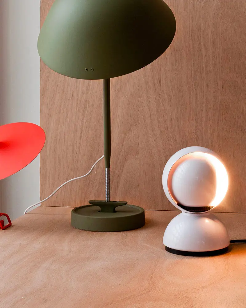 lampe eclisse blanche