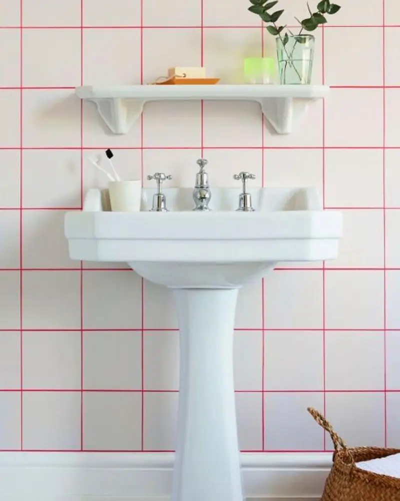 peindre joints carrelage salle de bain