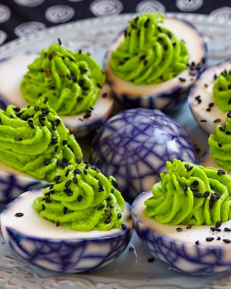 recette oeuf dragon halloween