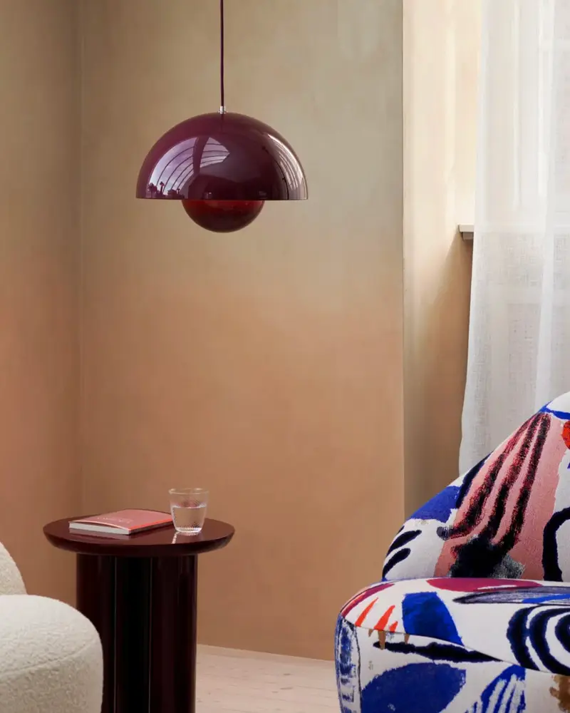 suspension flowerpot bordeaux