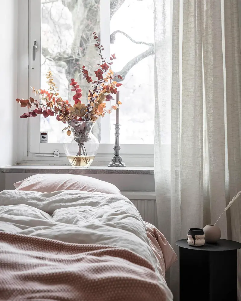 deco appartement zen japandi chambre