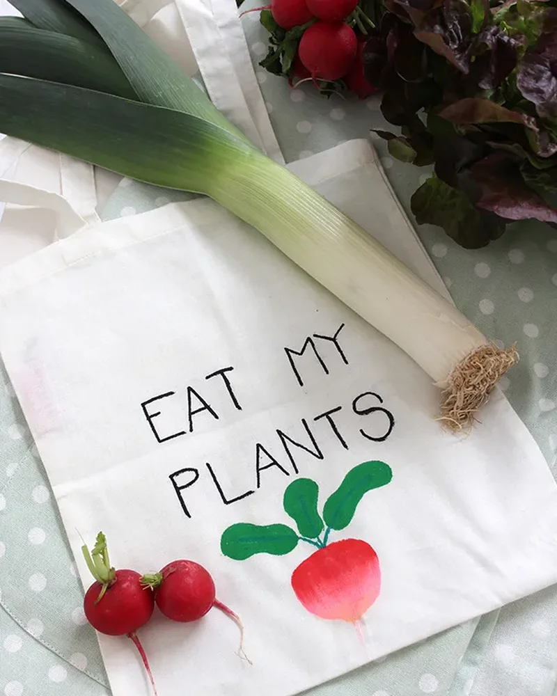 totebag feutre textile diy