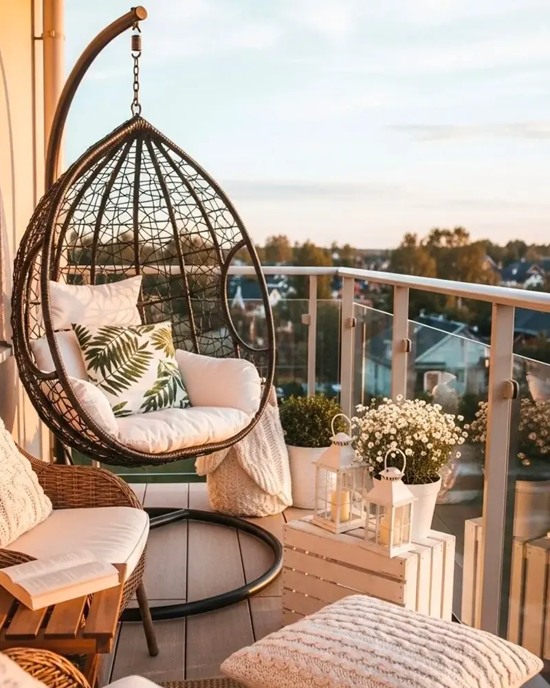 deco balcon boheme moderne