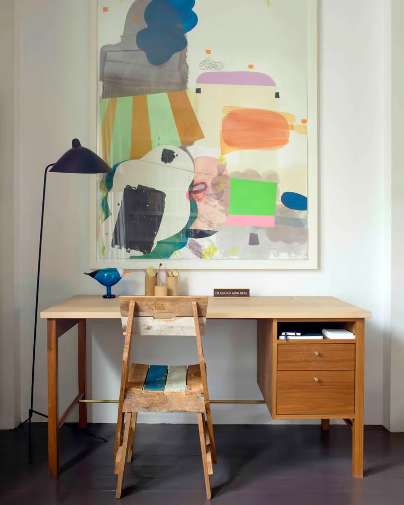 deco bureau campagne vintage