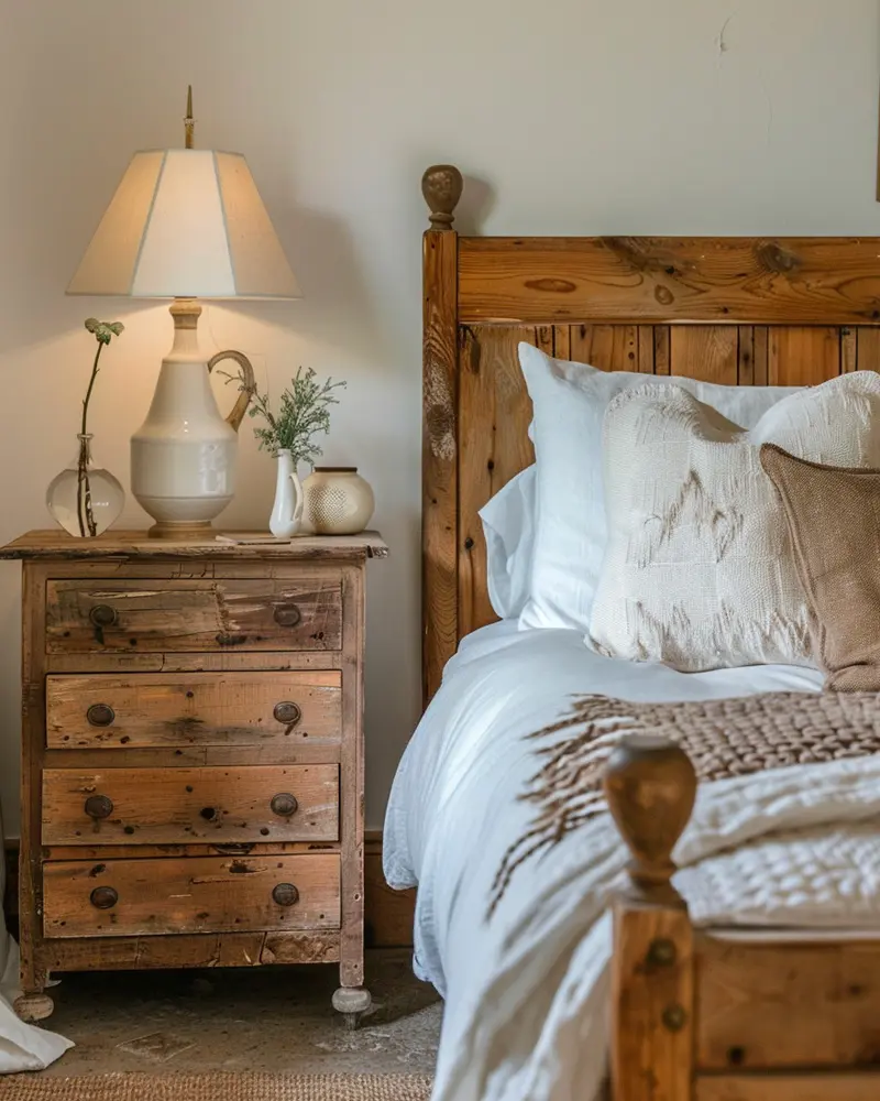 deco chambre campagne rustique