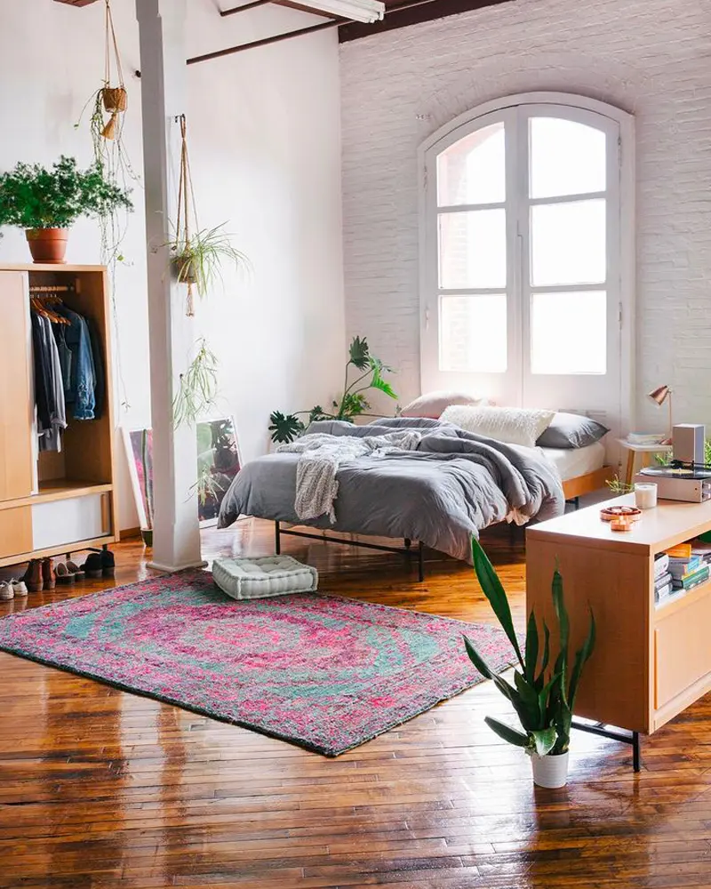 deco chambre industrielle boheme