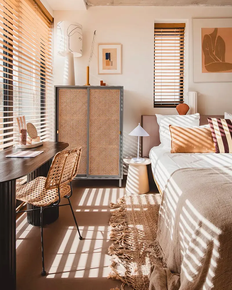 deco chambre nature beige