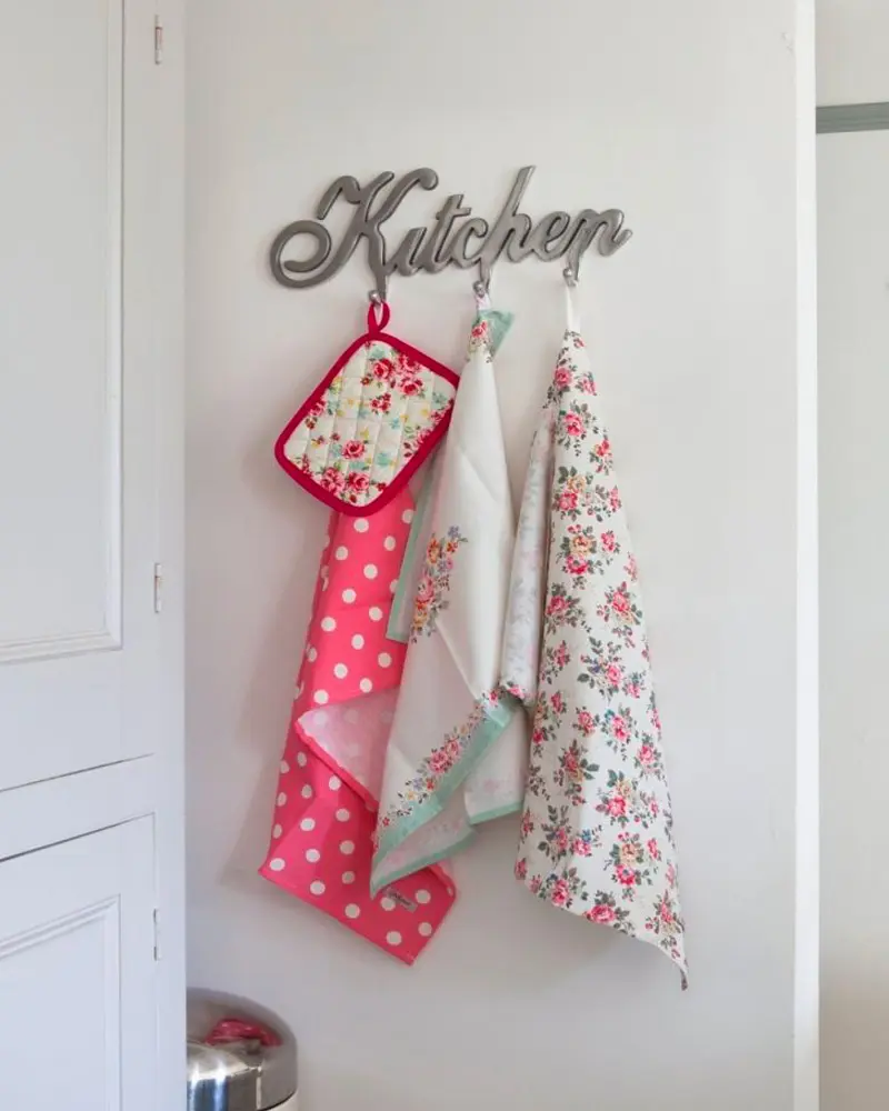 deco maison campagne rose cuisine