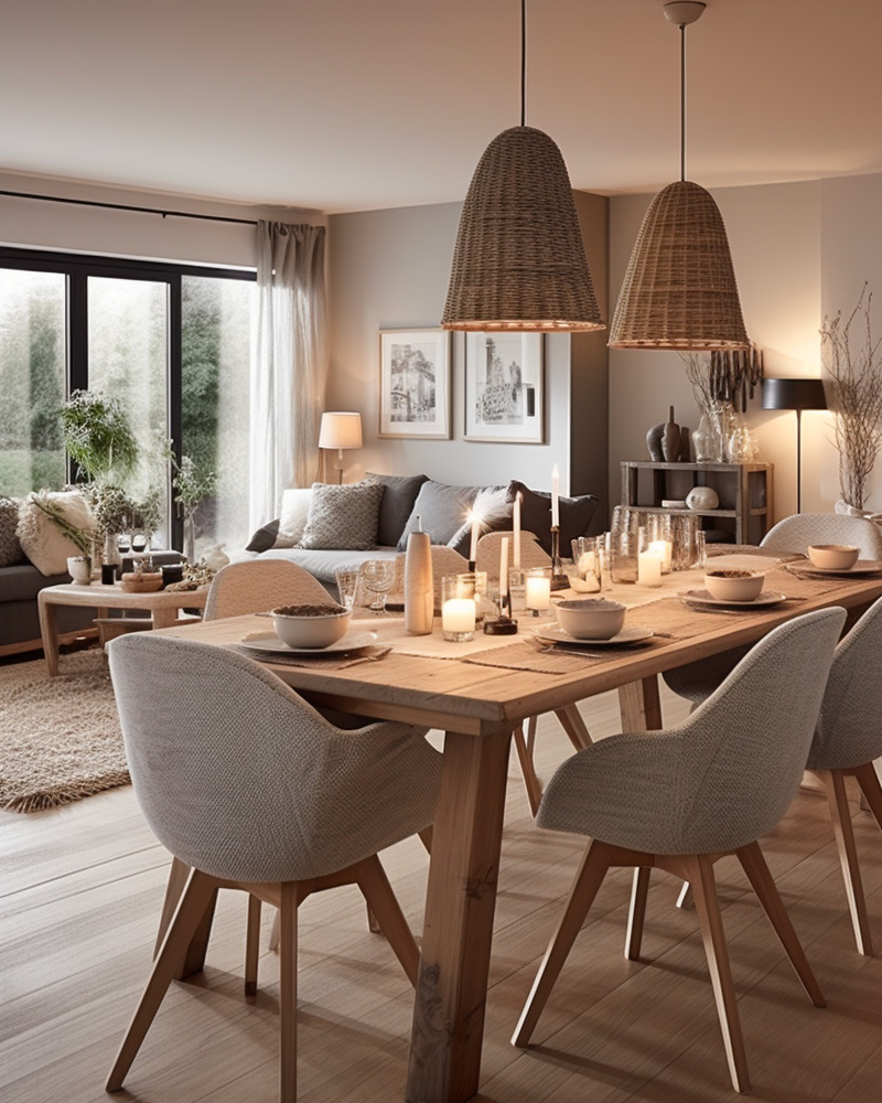 deco salle a manger cocooning