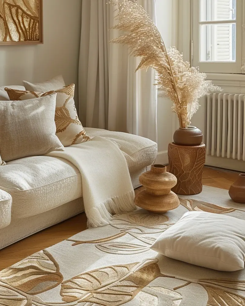 deco salon chic beige