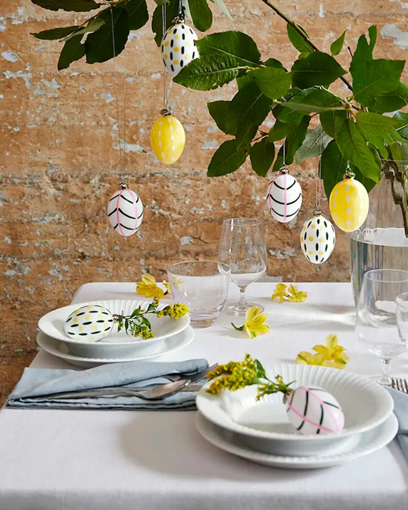 deco table paques minimaliste chic