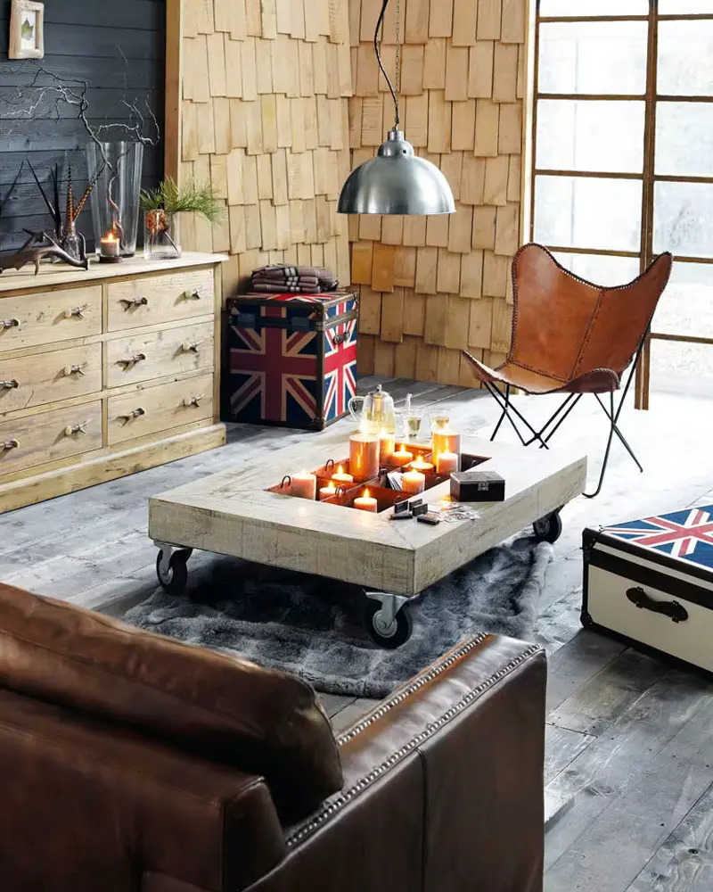 fauteuil papillon cuir