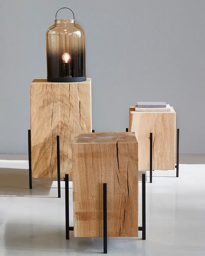 table appoint bois naturel