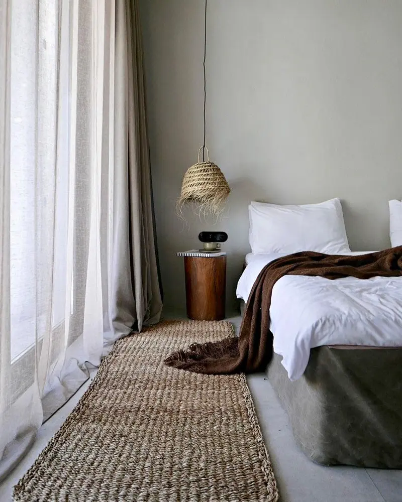 deco chambre zen japandi