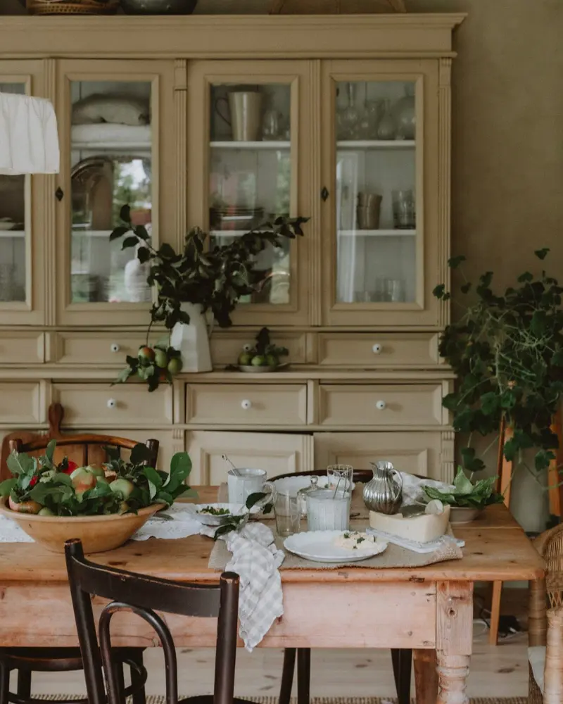 deco salle a manger campagne